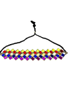 Oxidized Necklace - Afghani Multicolor Mirror choker jewellery set, Boho Tribal jewellery, Indian oxidized jewellery, Handmade jewellery set